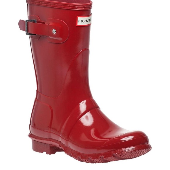 Hunter Deep Red Footwear - Picture 1 of 5